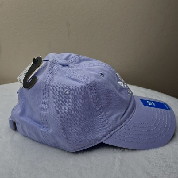 NWT Adidas Relaxed Strap-Back Hat Violet Tone Purple OS - Picture 2 of 6